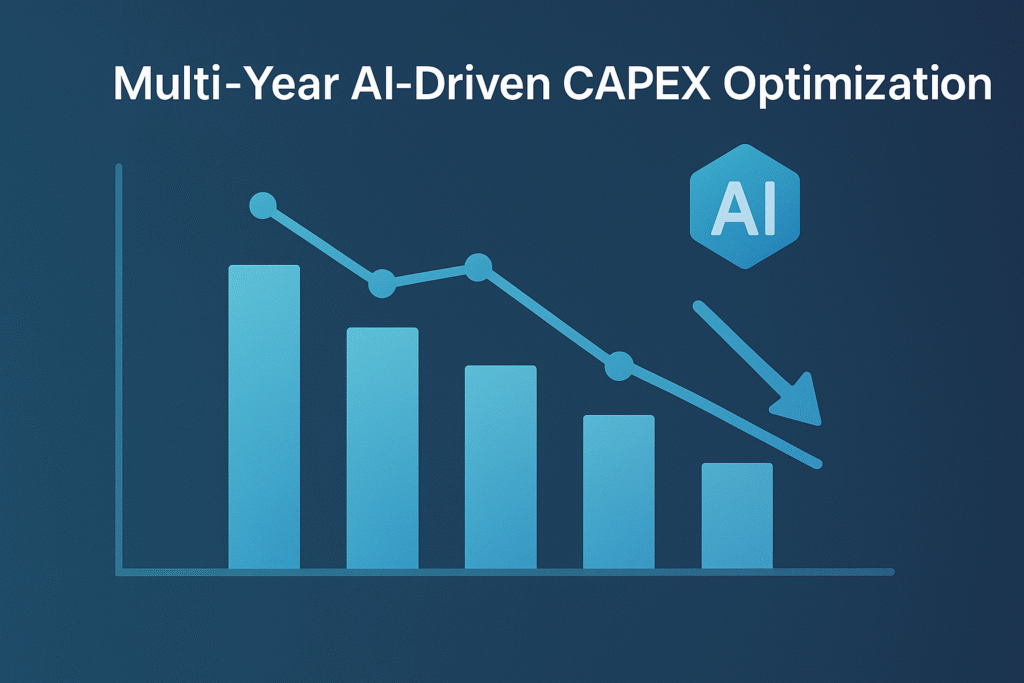 “AI-based telecom strategic planning model forecasting CAPEX, traffic loads, and 5G expansion.”